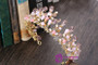 Pretty Pink Crystal Bridal Crowns Tiaras Girls Pearl Beads Wedding Hair