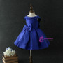 Baby Girls Big bow princess dress Pearl Sequins Birthday party
