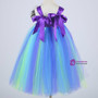 Feathers Girl Party Dress Kids Pageant Ball Gowns for Girls Wedding Halloween Dress