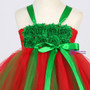 Christmas Dress Clothes Costume Baby Flower Tulle Party Dresses