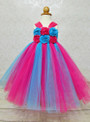 Flower Girl Dresses Halloween Costume Children Kids Tulle Dress For Pageant Party