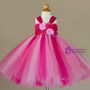Flower Girl Dresses Halloween Costume Children Kids Tulle Dress For Pageant Party