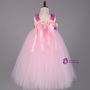 Girl Party Performance Tulle Tutu Dress Kids Pageant Ball Gown Wedding Flower Girl Dresses