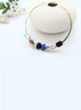 crystal character charm collar necklace for women ladies for party