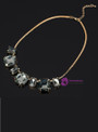 short design necklace gem fashion vintage crystal fashion necklace