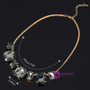 short design necklace gem fashion vintage crystal fashion necklace