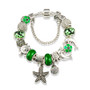Ocean Charms fit Pan Bracelet & Bangles Green Murano Beads