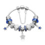 Star Charm Bracelets Bangles White Natural Stone Bracelet For Women Pulseiras