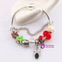 Red Class&Crystal Christmas Style Antlers Charm Bracelets For Women