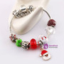 Silver Charms Beads pan Bracelets Fit European children Christmas Gift for Womens Jewelry
