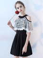 A-Line Lace Homecoming Dress Beautiful Junior School Dress