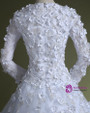 White Wedding gowns floor length bridal gown wedding bride dresses
