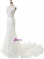 Mermaid Dress Lace Light Gauze Backless Wedding Gown