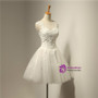 Short Wedding Dress Knee Length Tulle White Wedding Dress