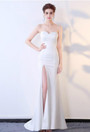 In Stock:Ship in 48 hours Mermaid White Prom Dress