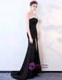 In Stock:Ship in 48 hours Mermaid Black Prom Dress