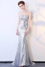 In Stock:Ship in 48 hours Mermaid Sequins Prom Dress
