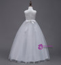 In Stock:Ship in 48 hours A-line White Big Girl Dress