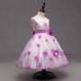In Stock:Ship in 48 hours Purple Tulle Girl Dress