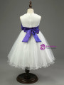 In Stock:Ship in 48 hours Organza White Girl Dress