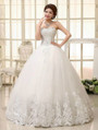 In Stock:Ship in 48 hours Ball Gown White Wedding Dress