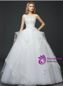 In Stock:Ship in 48 hours Ball Gown One Shoulder Wedding Dress