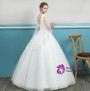 In Stock:Ship in 48 hours Long Sleeve White Wedding Dress