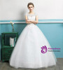 In Stock:Ship in 48 hours Ball Gown Open Back Wedding Dress