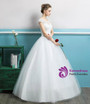In Stock:Ship in 48 hours Ball Gown Open Back Wedding Dress