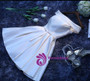 In Stock:Ship in 48 hours Off The Shoulder Satin Homecoming Dress