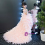 In Stock:Ship in 48 hours Hi Lo Pink Tulle Flower Girl Dress