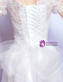 In Stock:Ship in 48 hours White Tulle Lace Wedding Dress