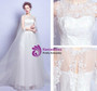 In Stock:Ship in 48 hours A-Line White Tulle Wedding Dress