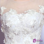 In Stock:Ship in 48 hours Mermaid Backless Appliques Wedding Dress