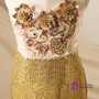 In Stock:Ship in 48 hours Mermaid Gold Sequins Flower Girl Dress