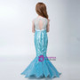In Stock:Ship in 48 hours Mermaid Blue Sequins Flower Girl Dress