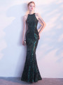 In Stock:Ship in 48 hours Mermaid Green Sequins Prom Dress