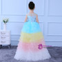 In Stock:Ship in 48 hours Ball Gown Multicolour Tulle Flower Girl Dress