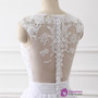 In Stock:Ship in 48 hours Simple Beach Chiffon Lace Wedding Dress