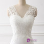 In Stock:Ship in 48 hours Chiffon Lace Beading Wedding Dress