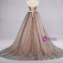 Ball Gown Gray Tulle Sweetheart With Beading Wedding Dress