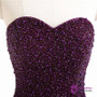 Purple Ball Gown Tulle Sweetheart Beading Quinceanera Dresses