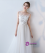 In Stock:Ship in 48 hours Overnight Shipping Simple Tulle Lace Wedding Dress