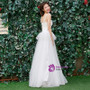 In Stock:Ship in 48 hours Quick Deilvery Simple Tulle Straps Wedding Dress