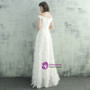 In Stock:Ship in 48 hours Ready To Ship White Off The Shoulder Wedding Dress