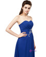 Sweetheart Royal Blue Chiffon Floor Length Bridesmaid Dress
