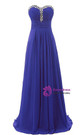 A-Line Sweetheart Neck Chiffon Floor Length Bridesmaid Dress