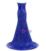 Mermaid Sequins Sweetheart Sleeveless Prom Dress