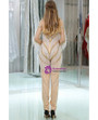 Exaggerated Beading Long Sleeves Formal Jumpsuits For Parties