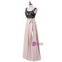A-line Chiffon Lace Champagne Mother Of The Bride Dresses With Jacket